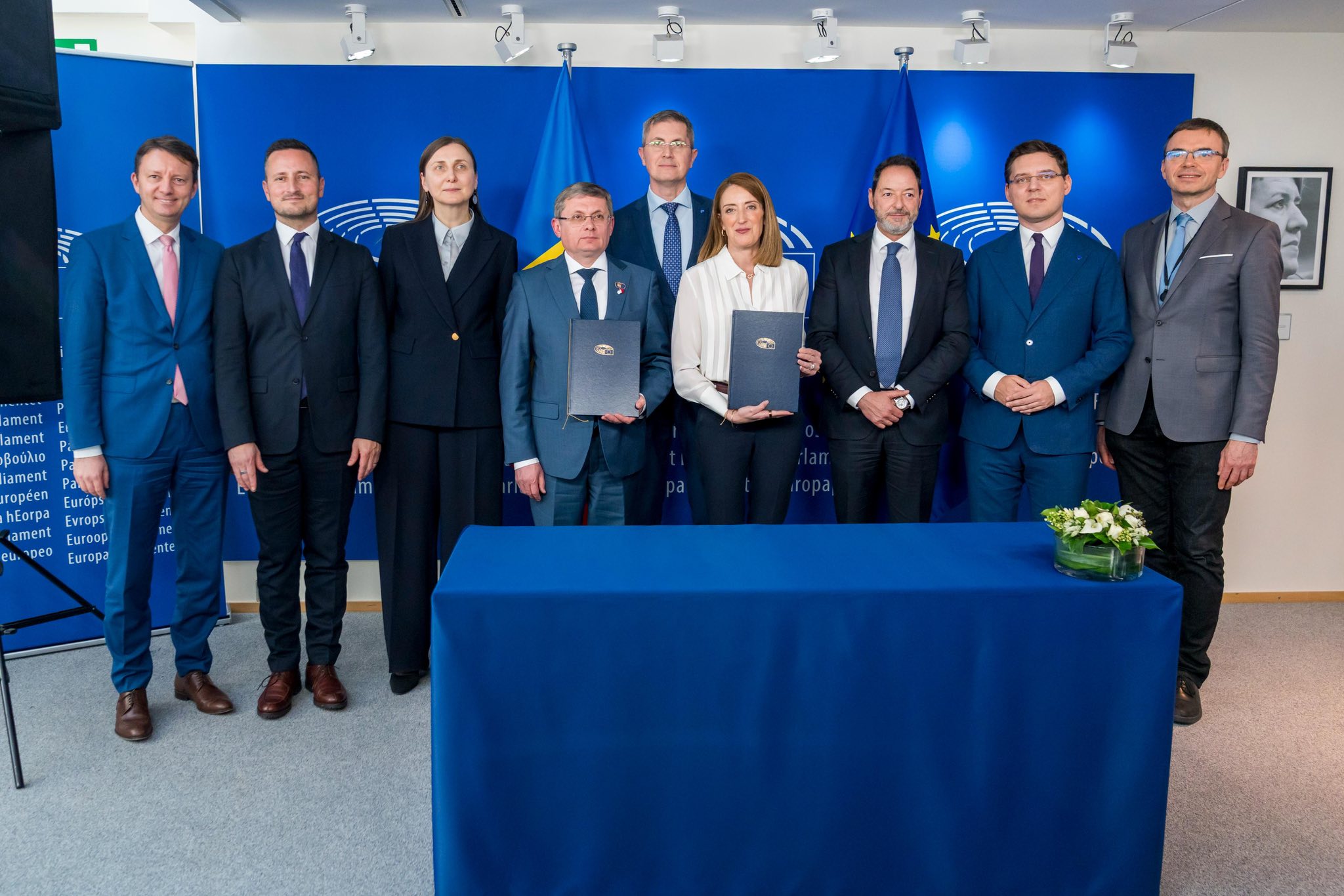 Parlamentul European și Parlamentul Republicii Moldova au semnat Memorandumul de înțelegere actualizat privind cadrul comun pentru democrația parlamentară